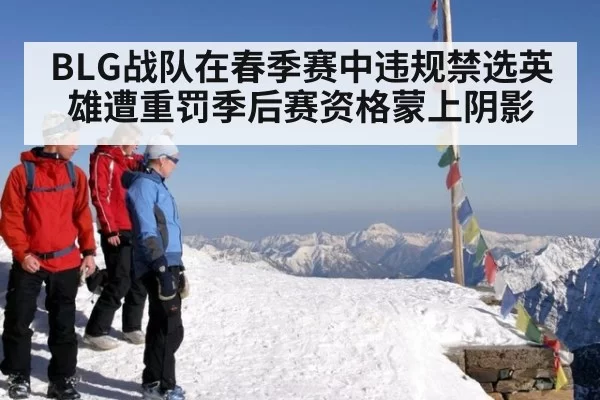 BLG战队在春季赛中违规禁选英雄遭重罚季后赛资格蒙上阴影
